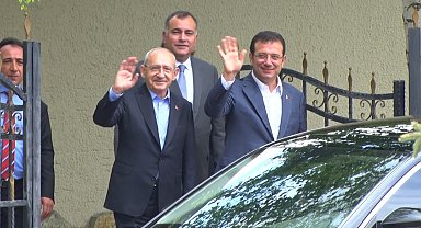 Kılıçdaroğlu ve İmamoğlu Ankara'da görüştü