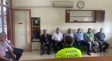 Kilis'te otobüs şoförleri bilgilendirilirdi