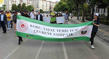 Kırklareli'nde çevre yürüyüşü