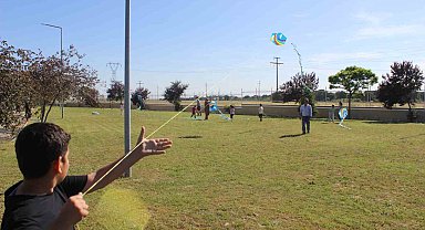 Kırklareli'nde depremzede çocuklara uçurtma şenliği