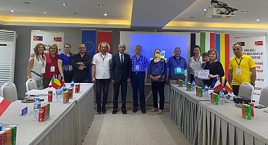 Kırklareli'nde Erasmus proje ortakları kapanış toplantısı