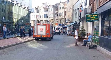 Kırklareli'nde otelde yangın