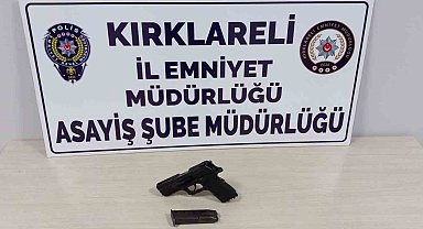 Kırklareli'nde silahlı kavga: 1 kişi tutuklandı