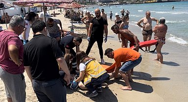 Kız arkadaşını kurtarmak isterken kendisi de boğuluyordu