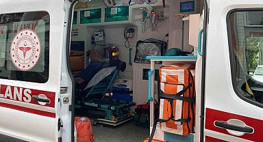 Kızartma yağı yangına sebep oldu: 1 yaralı