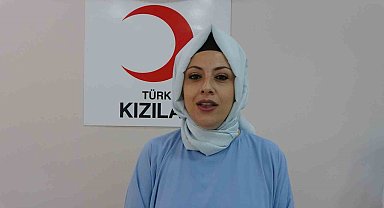 Kızılay'dan hayat kurtaran bağışçılarına teşekkür