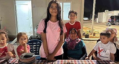 Konteyner kentte doğum günü