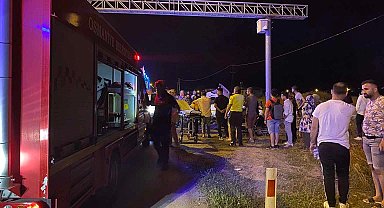 Kontrolden çıkan otomobil karşı şeride geçti: 2 ölü