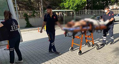 Konya'da pikap ile elektrikli bisiklet çarpıştı: 1 yaralı