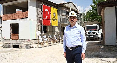 Konya'da tarihi Konya Evleri restore ediliyor