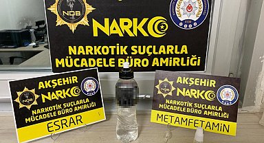 Konya'da uyuşturucu operasyonu
