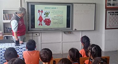 Köyceğiz'de öğrencilere gıda güvenirliği ve israfı eğitimi verildi