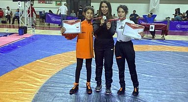 Köyceğizli güreşçi kızlar Sivas'tan başarıyla döndü