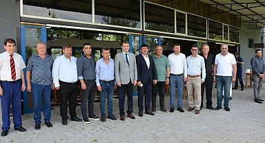 Künkcü, Oda başkanları ile bir araya geldi