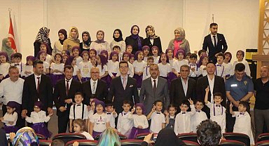 Kur'an kursu öğrencileri için mezuniyet töreni düzenlendi