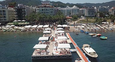 Kurban Bayramı öncesi Marmaris otellerinde yoğunluk başladı