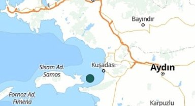 Kuşadası'nda 4.2 büyüklüğünde deprem