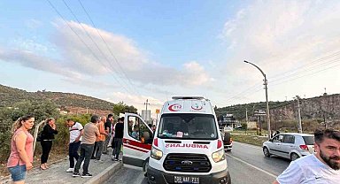 Kuşadası'nda trafik kazası: 1 yaralı