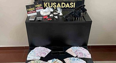Kuşadası'nda uyuşturucu operasyonu: 4 gözaltı