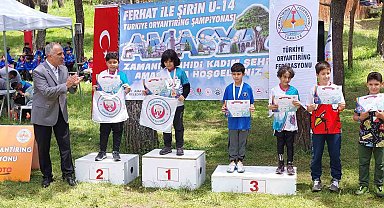 Kütahya Belediyespor Kulübü, Oryantiring Şampiyonası'nda Türkiye üçüncüsü oldu