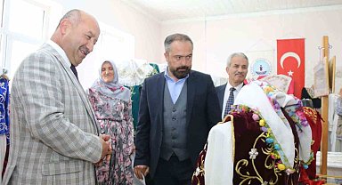 Kütahya Demirciören Köy Yaşam Merkezi'nde ilk ürünler sergilendi