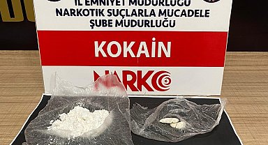Kütahya'da bir şahsın üzerinde uyuşturucu ele geçirildi