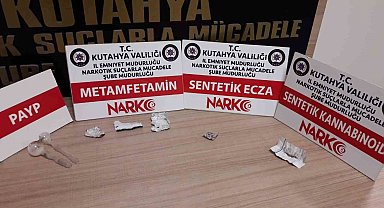 Kütahya'da uyuşturucu satıcısının evine operasyon