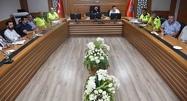 Malatya'da bayram öncesi trafik güvenliği toplantısı
