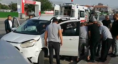 Malatya'da trafik kazası: 1 yaralı