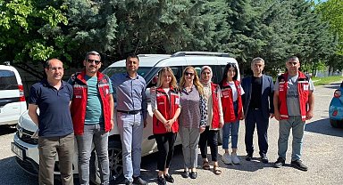 Malatya'dan dönen Psikososyal Destek ekibine başarı belgesi verildi