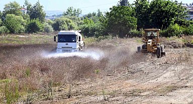 Manavgat Belediyesi'nden yangın önlemi