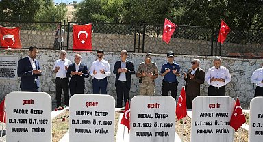 Mardin'de 36 yıl önce PKK'lı teröristlerce katledilen 30 kişinin acısı tazeliğini koruyor