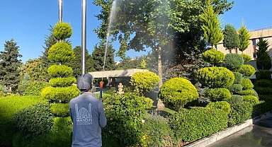 Mardin'de ilaçlama çalışmaları devam ediyor