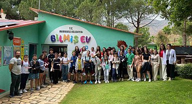 Marmaris Bilim Parkı yabancı öğrencileri ağırladı