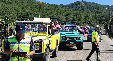 Marmaris'te cip safari denetimi