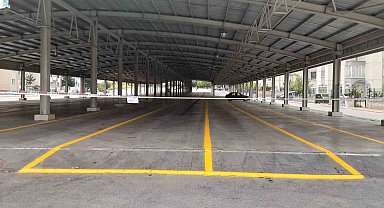 Melikgazi Belediyesi pazar yerlerinde bakım onarım yapıyor