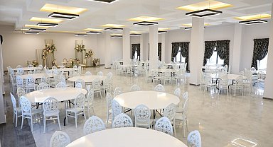 Melikgazi'nin yenilediği düğün salonu en özel günlere ev sahipliği yapacak