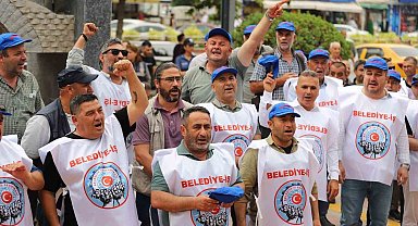 Menderes Belediyesi işçileri grev kararı aldı