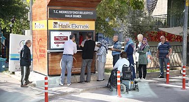 Merkezefendi Halk Ekmek büfe sayısı 15'e yükseldi