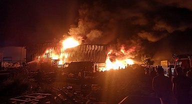 Mersin'deki fabrika yangını kontrol altına alındı