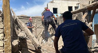 Metruk bina yıkımında göçük: 1 ölü