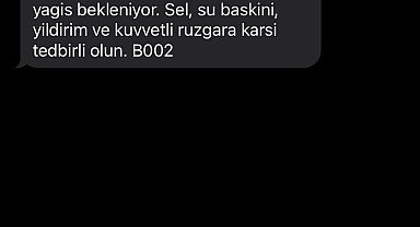 MGM'den sonra AFAD'da uyardı: "Kuvvetli lodos ve yağış bekleniyor"