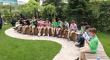 Millet kütüphanesi öğrencilerin uğrak mekanı haline geldi