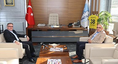 Milletvekili Cıngı'dan Hacılar'a teşekkür ziyareti