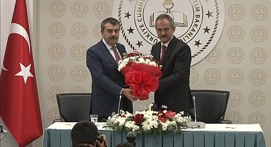 Milli Eğitim Bakanlığında devir teslim töreni