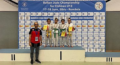 Milli judocular Balkan şampiyonasından madalyayla döndüler