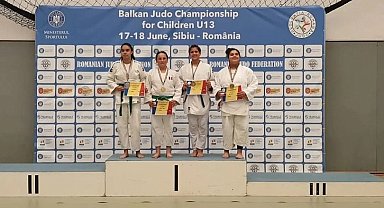 Milli judocular Kılkış ve Delibay, Balkan 3.'sü oldu