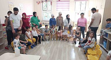 Minikler karne sevinci yaşadı