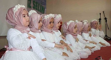 Miniklerin yıl sonu sevinci