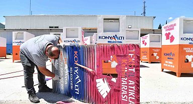 Mobil atık kumbaralarının üretimini için atölye kuruldu